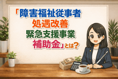 18.5%相当を追加支給!?「障害福祉従事者処遇改善緊急支援事業補助金」とは？
